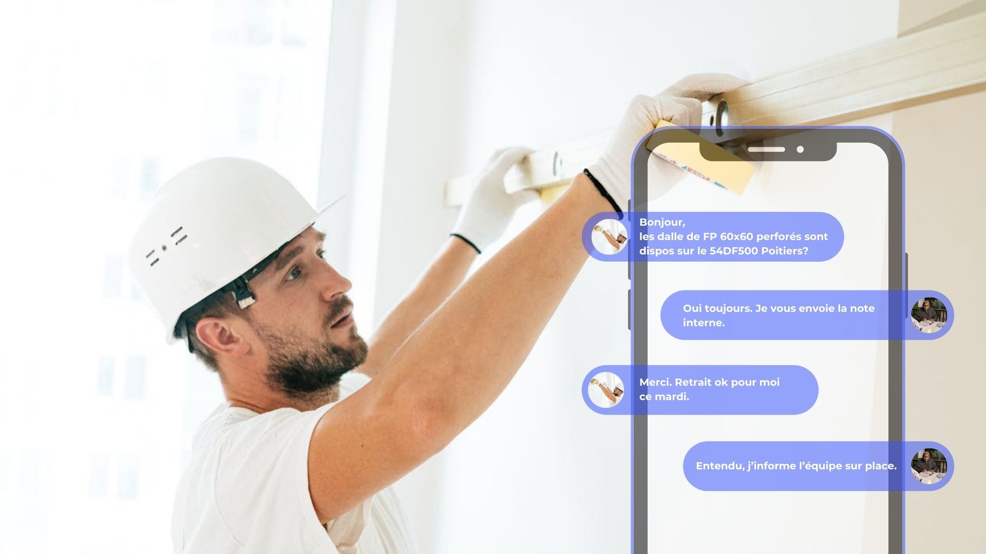 Marketplace B2B mise en relation avec messagerie interne