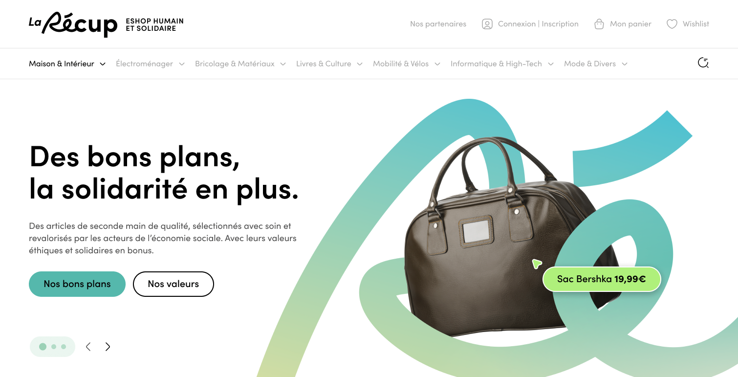 Fonctionnalités marketplace B2C