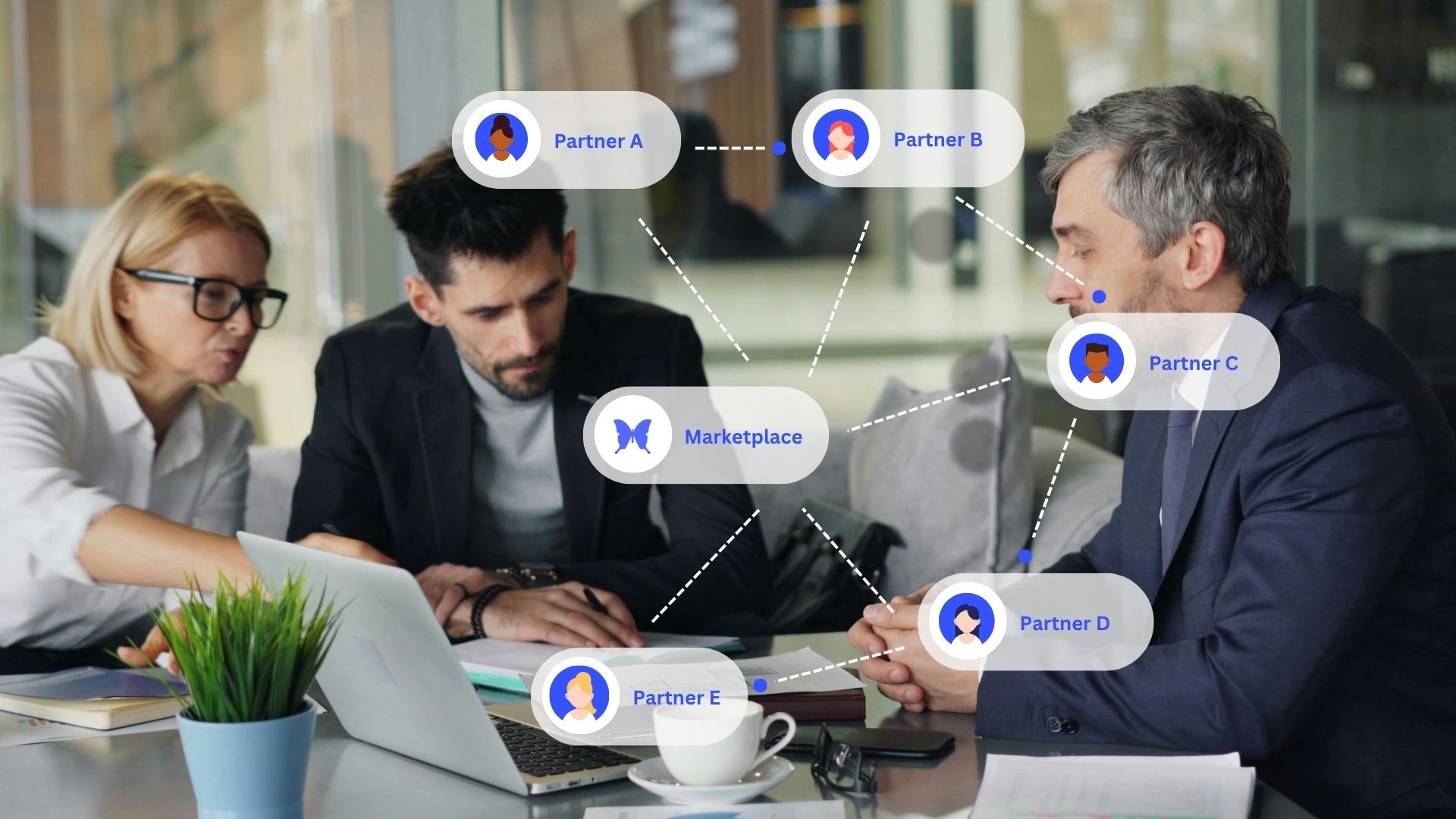 marketplace de service avec réseau de prestataires